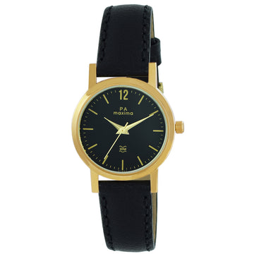 Maxima E-CO Women Black Dial Analogue Watch - 57862LMLY